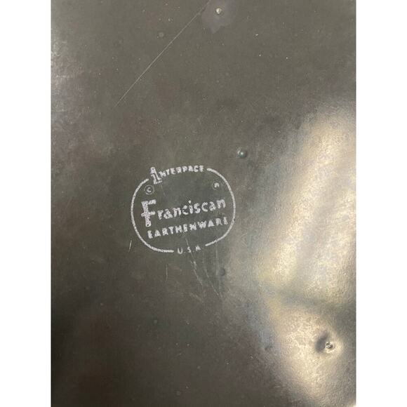 Vintage Franciscan Earthenware Zanzibar Dinner Plate - 10” - Rare & Collectible - Picture 3 of 3